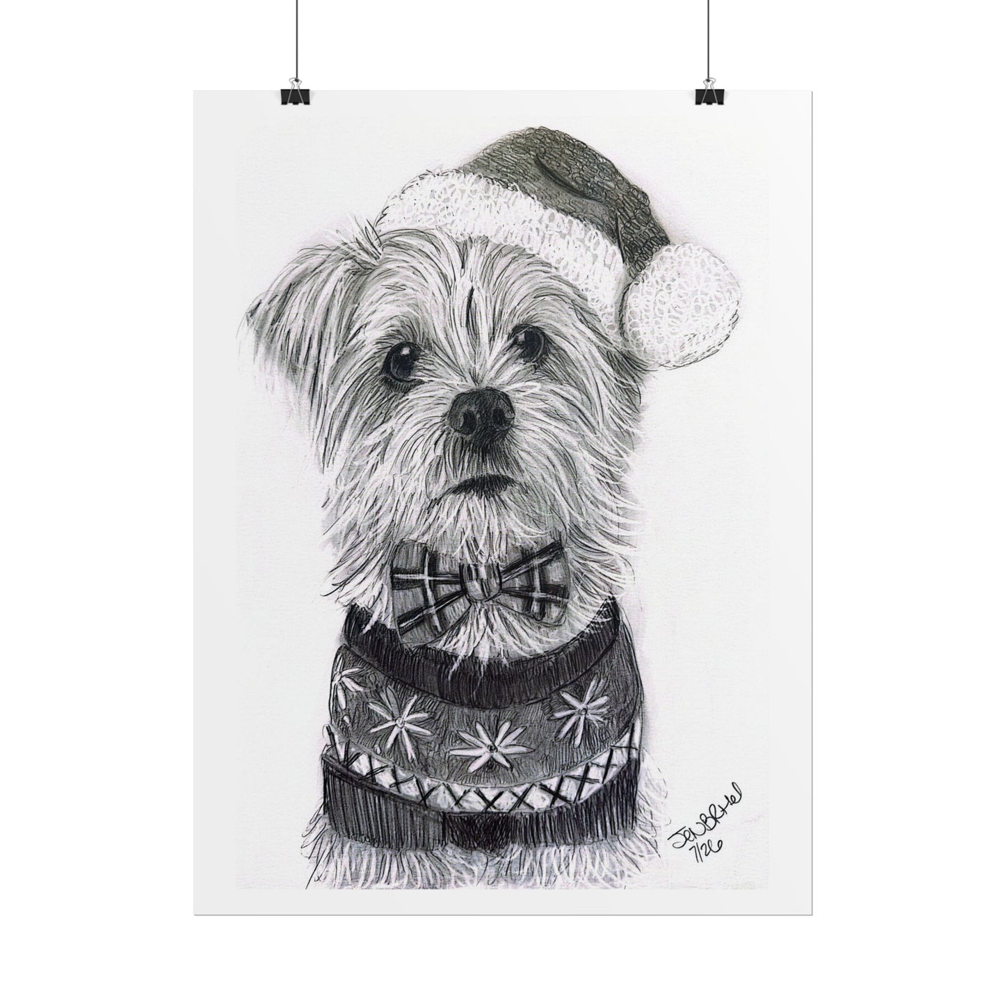 Bixby ready for Christmas poster