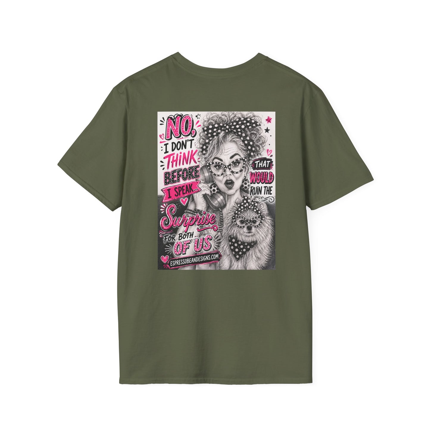 Perky Pearl. I don’t think before I speak T-Shirt
