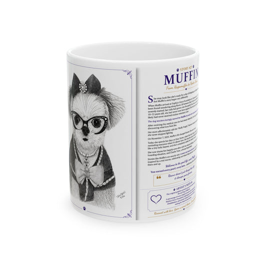Muffin Ceramic Mug (11oz/15oz