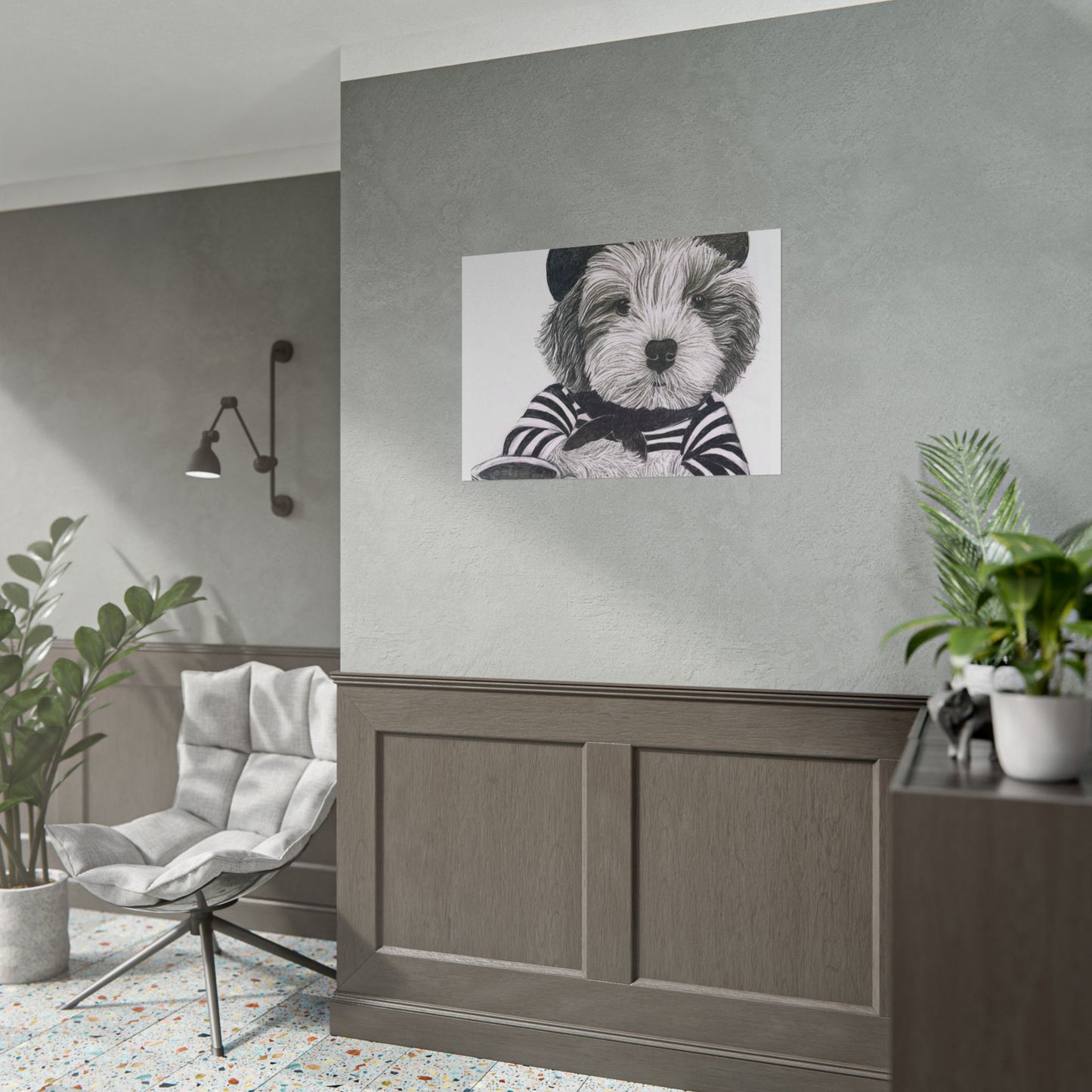 Pier — Rolled Art Print