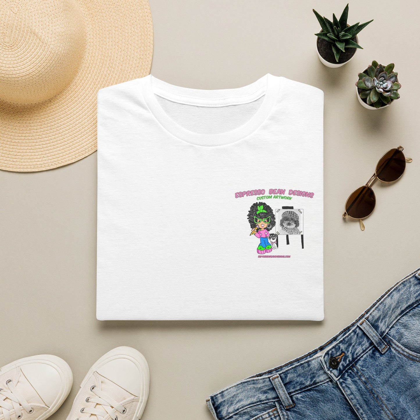 T-Shirt — I run on coffee