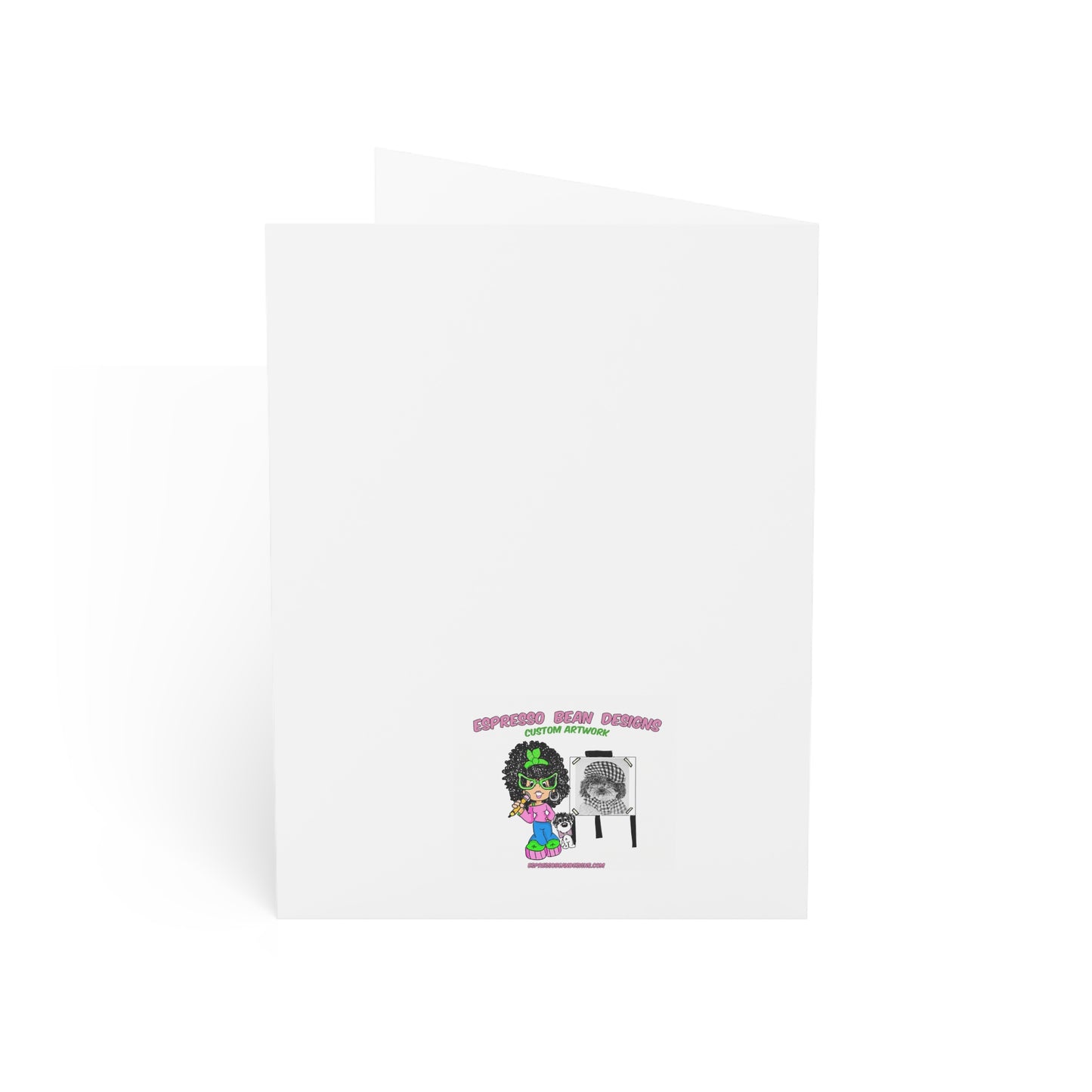 Pet Sympathy Greeting Card – “Forever in Our Hearts” Memorial Dog Card (Single or Multi-Pack)