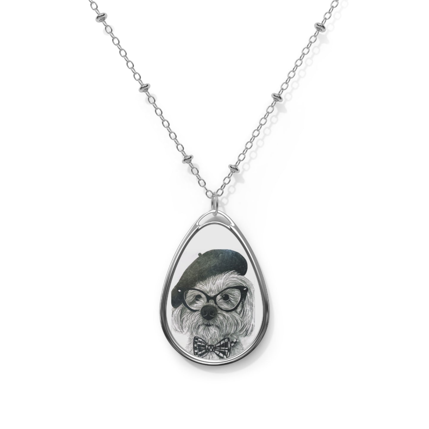 Oval Pendant Necklace — Dexter