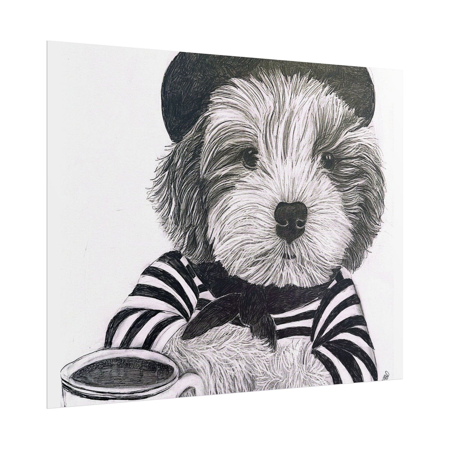 Pier — Rolled Art Print