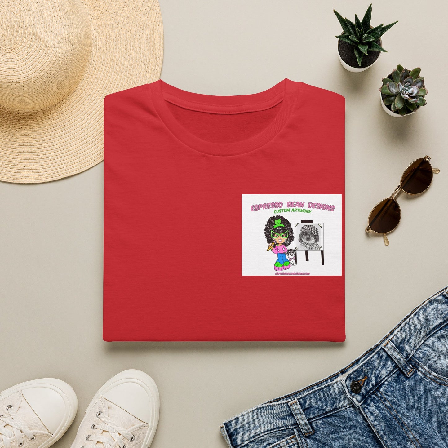 T-Shirt — I run on coffee