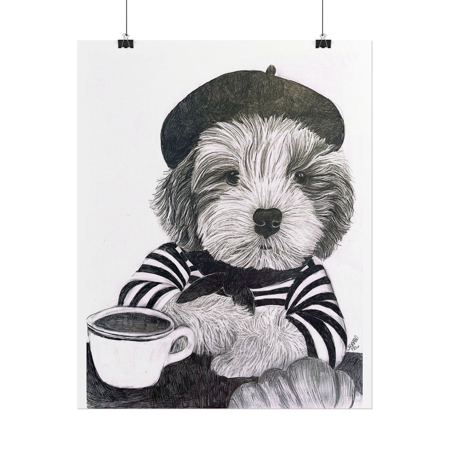 Pier — Rolled Art Print