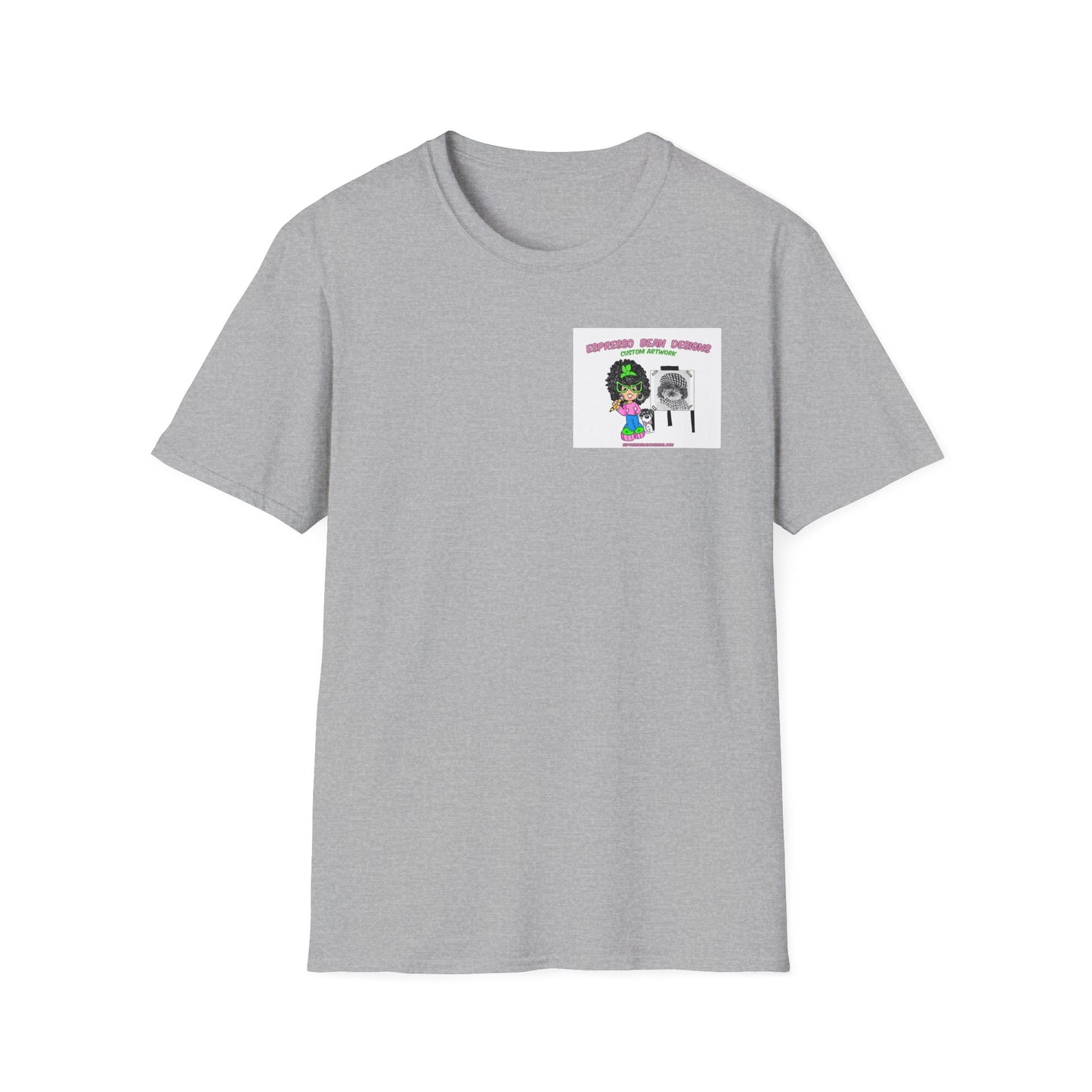 T-Shirt — I run on coffee