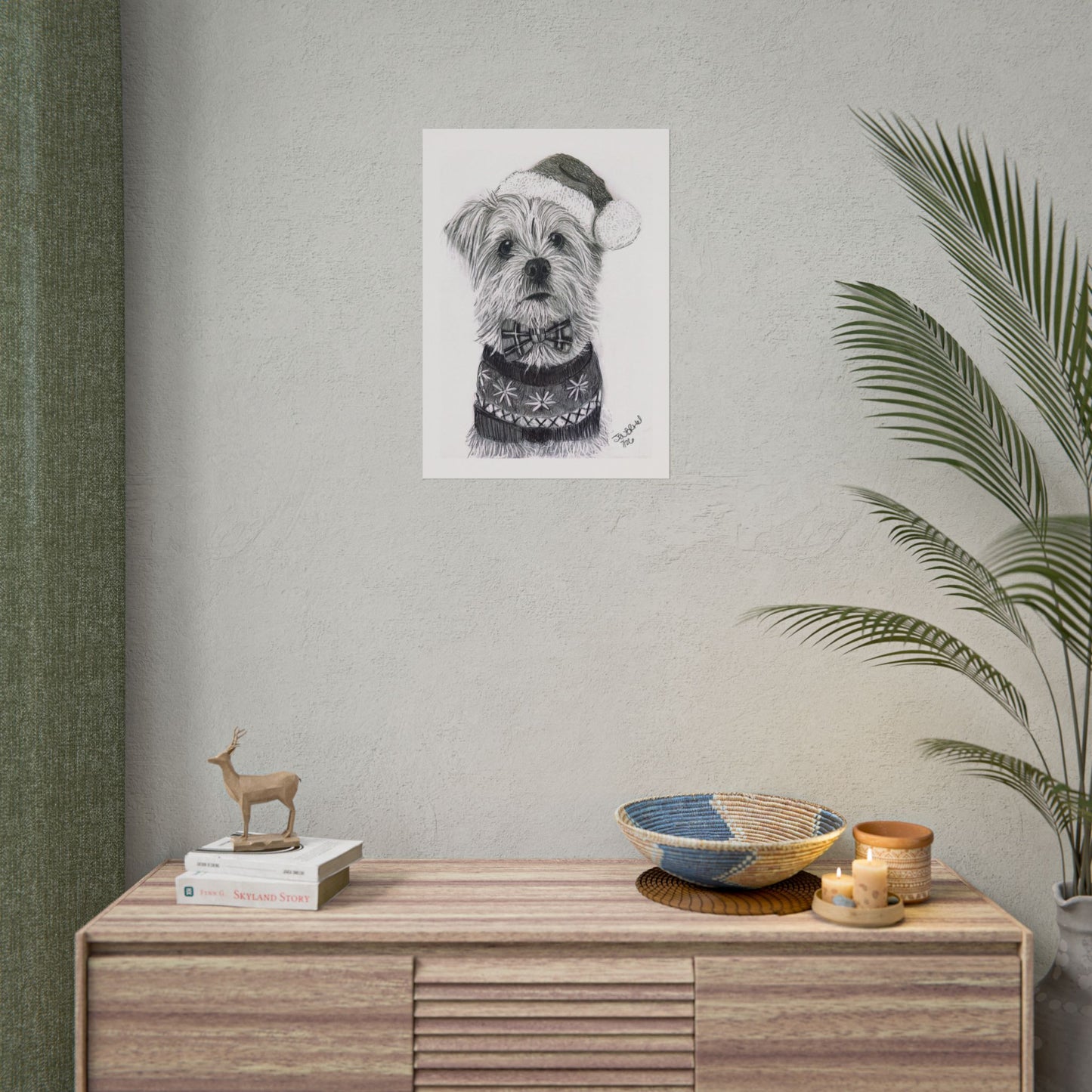 Bixby ready for Christmas poster