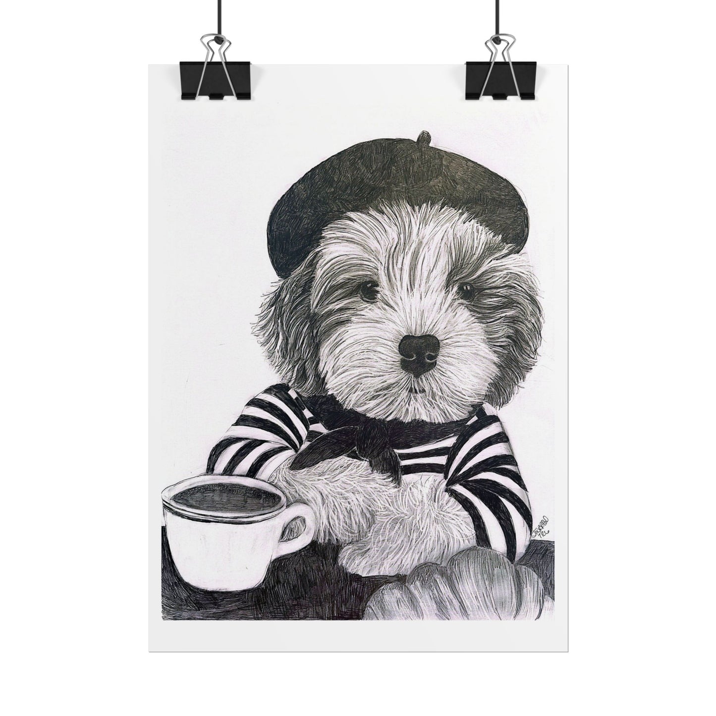 Pier — Rolled Art Print