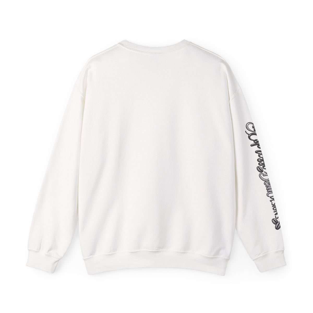 French Pup Pierre Coffee Sweatshirt — Cute Puppy in Beret Graphic Crewneck