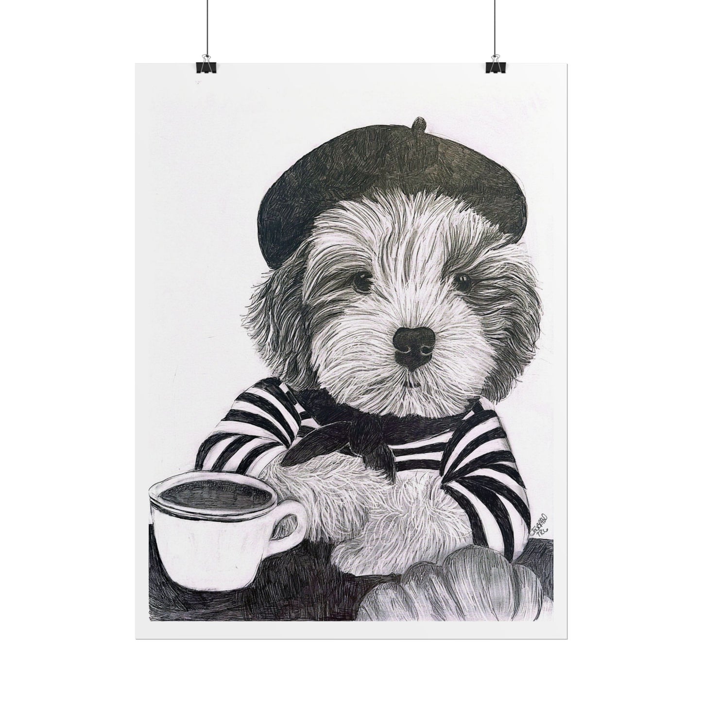 Pier — Rolled Art Print