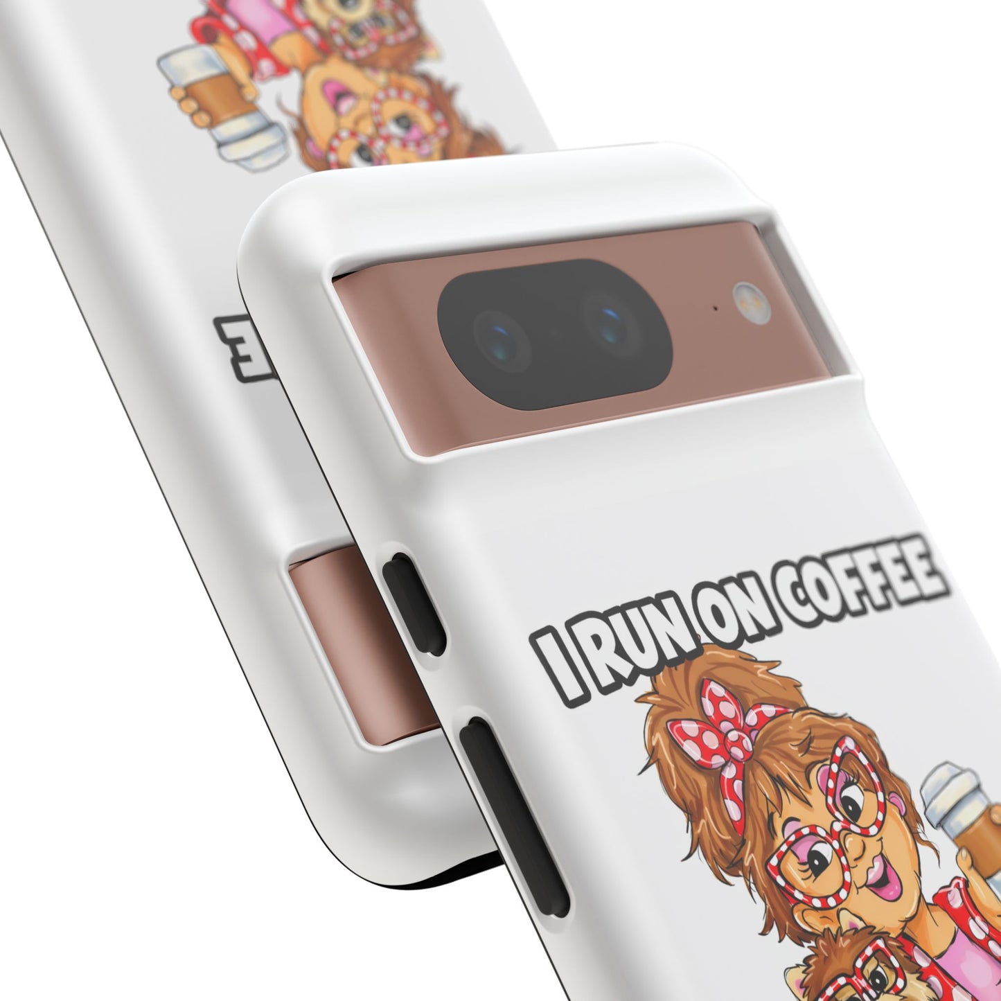Coffee Lover Phone Case — "I Run on Coffee and Bad Decisions"