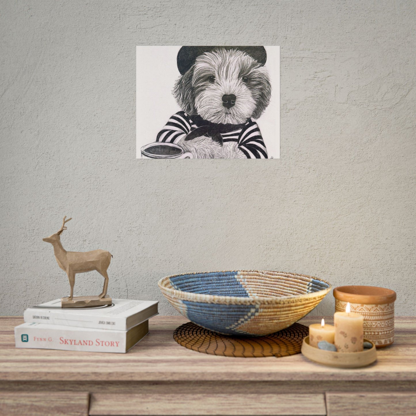 Pier — Rolled Art Print