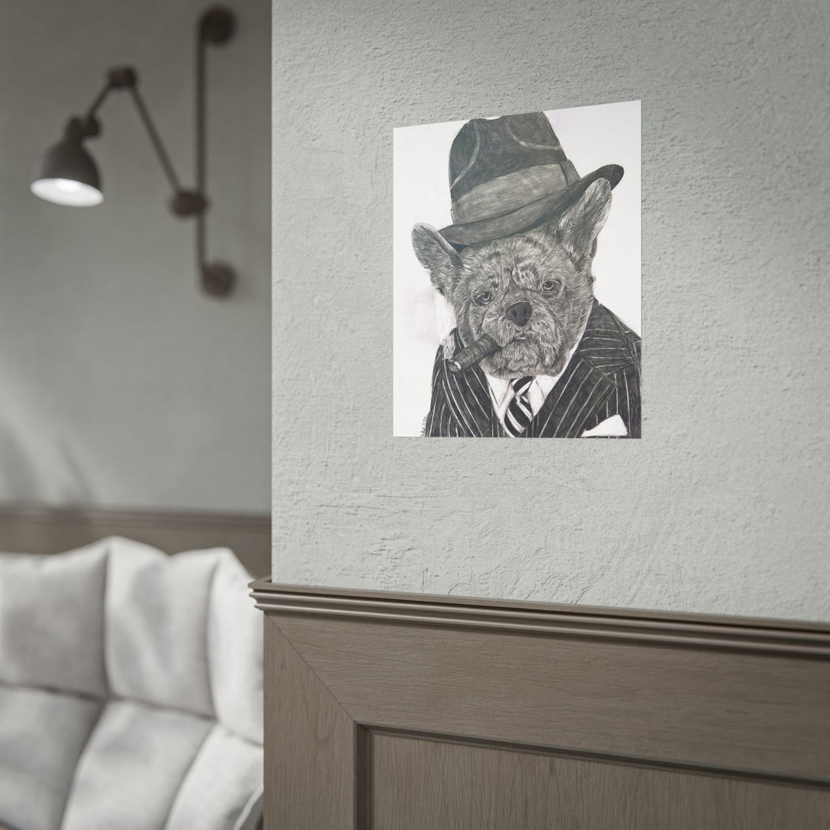 Mr. Beffy  — Rolled Art Print