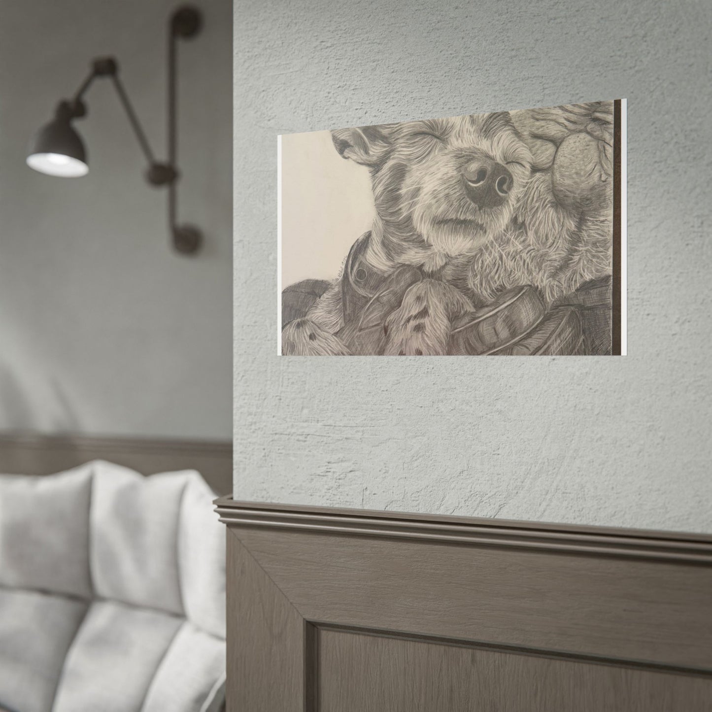 Rolled Poster — love needs no address Wall Art Print