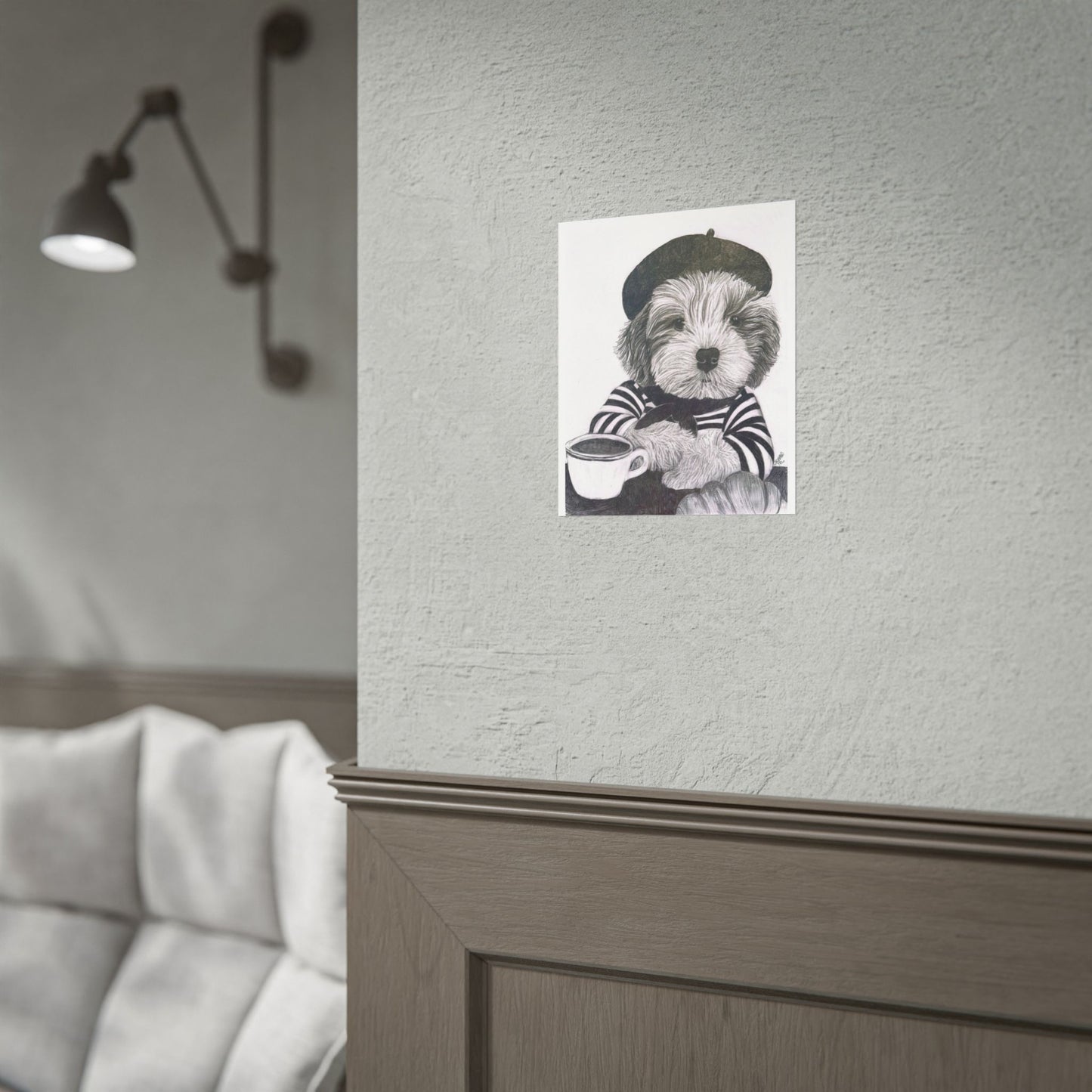 Pier — Rolled Art Print