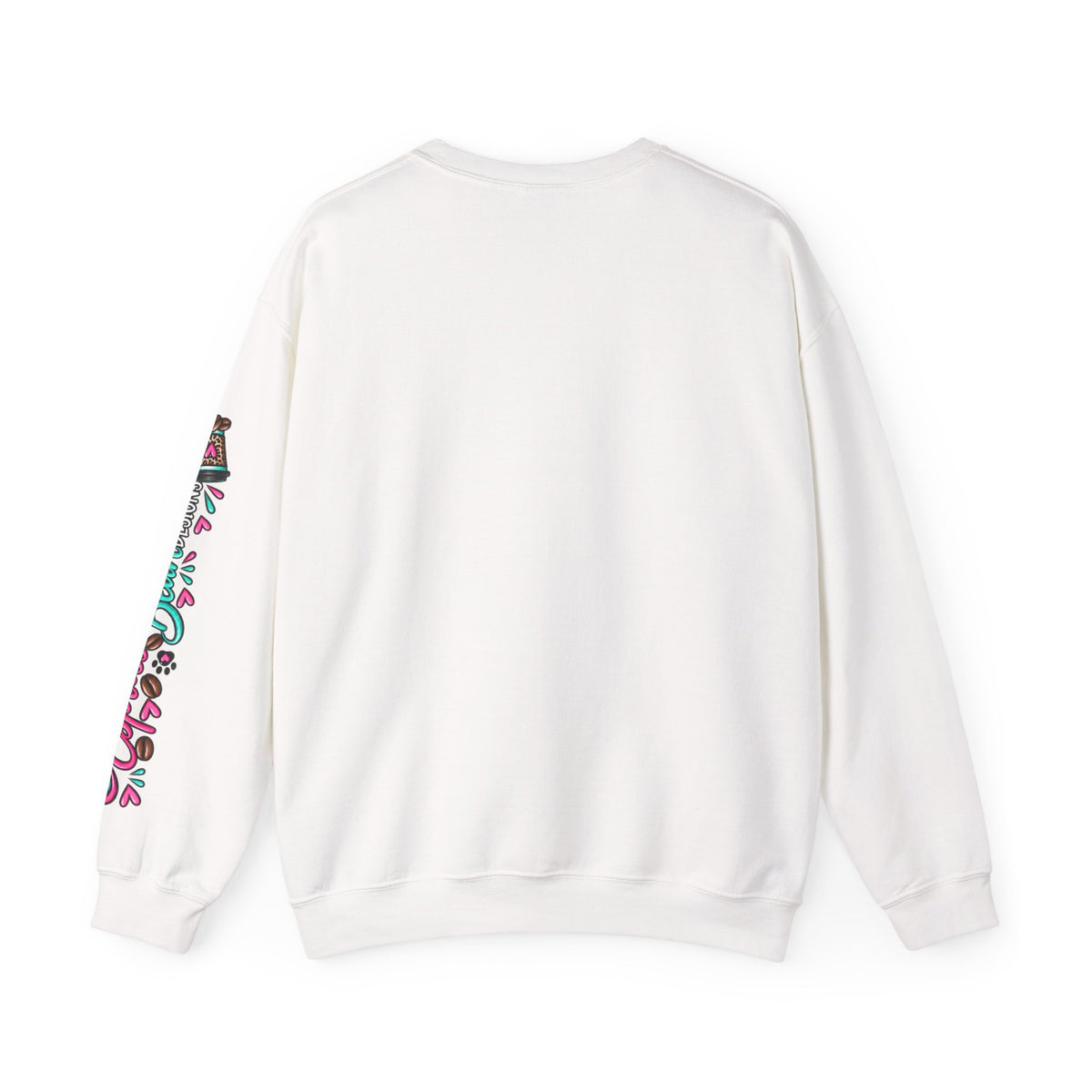 Crewneck Sweatshirt — "Running on Caffeine & Bad Influences" Cute