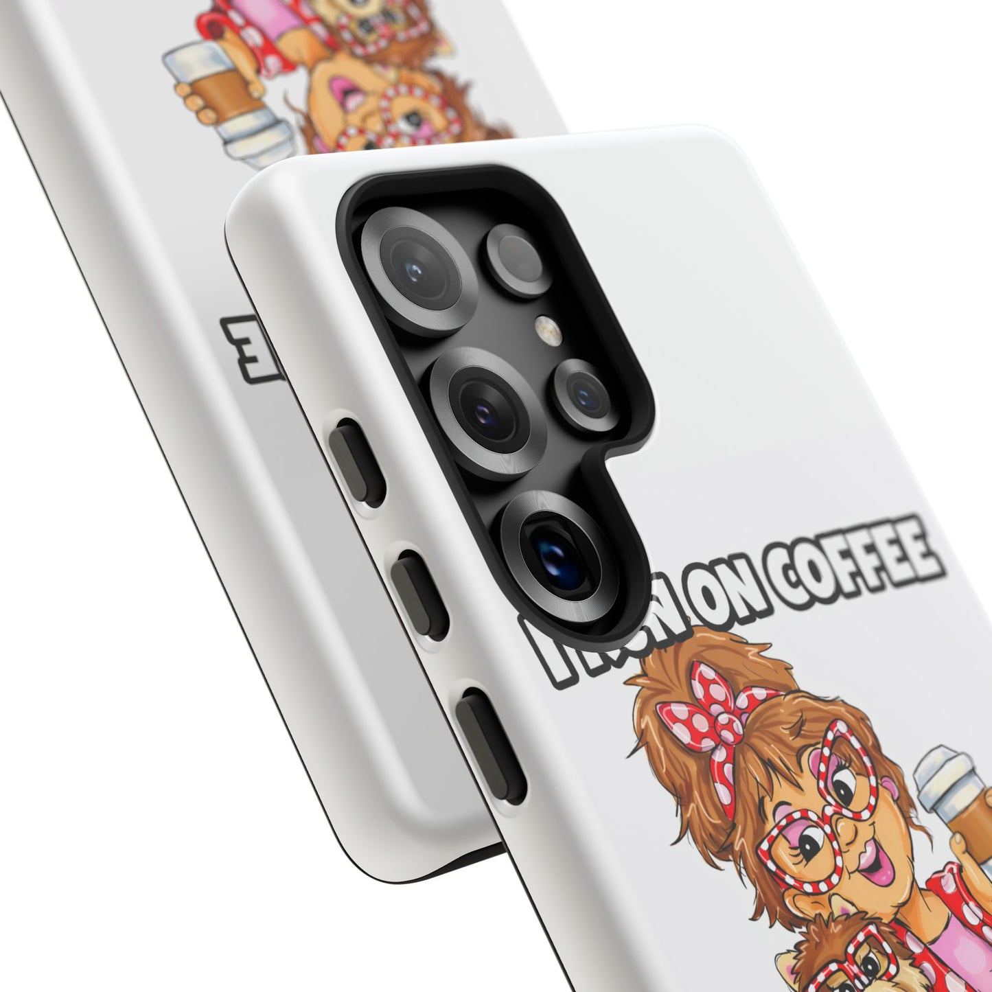 Coffee Lover Phone Case — "I Run on Coffee and Bad Decisions"