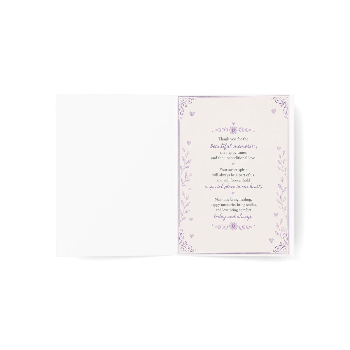 Pet Sympathy Greeting Card — "Goodbyes Are Not Forever, I'll Miss You" Cute Dressed-Up Dog Design (Pack of 1, 10, 30, 50)