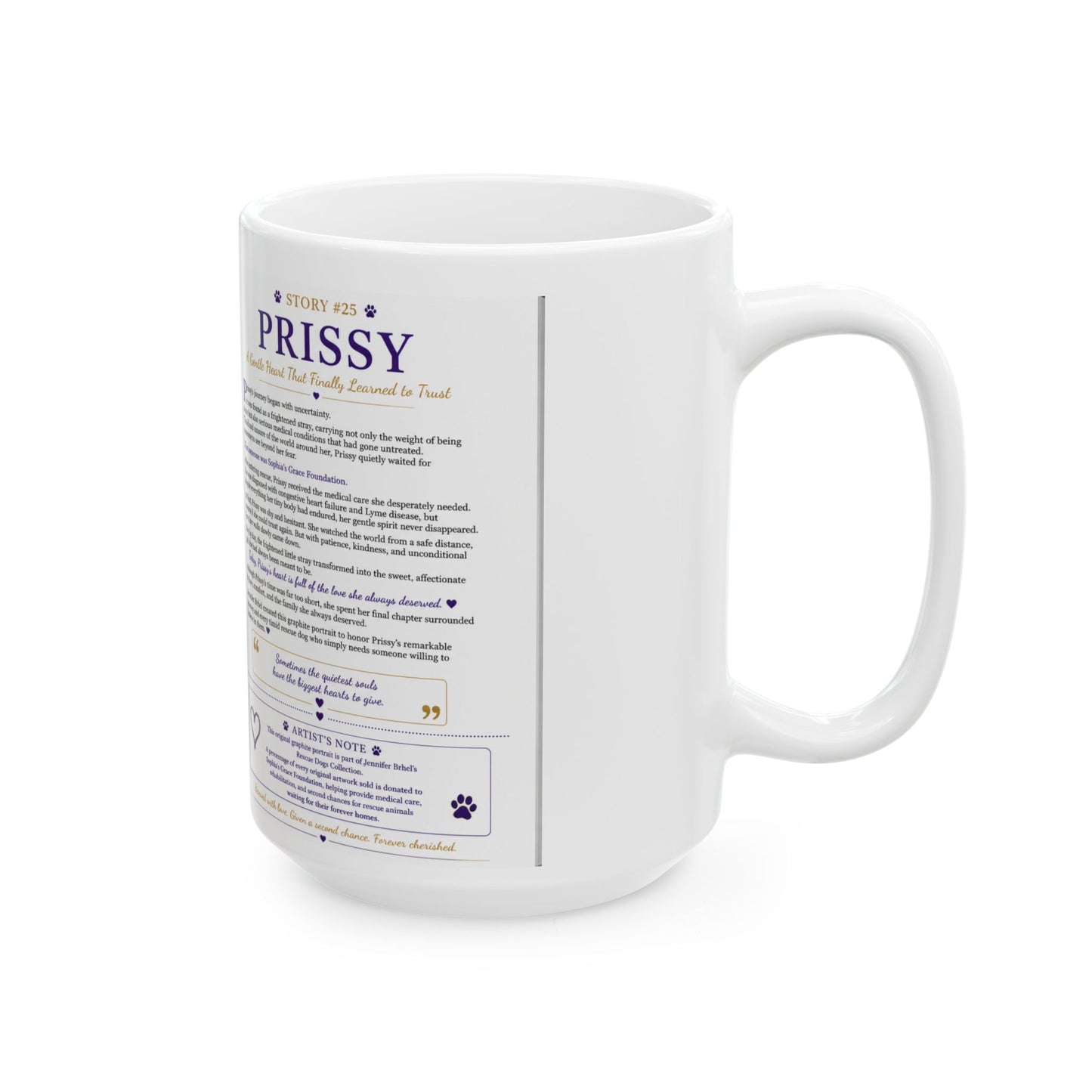 Prissy Ceramic mug (11oz/15oz)
