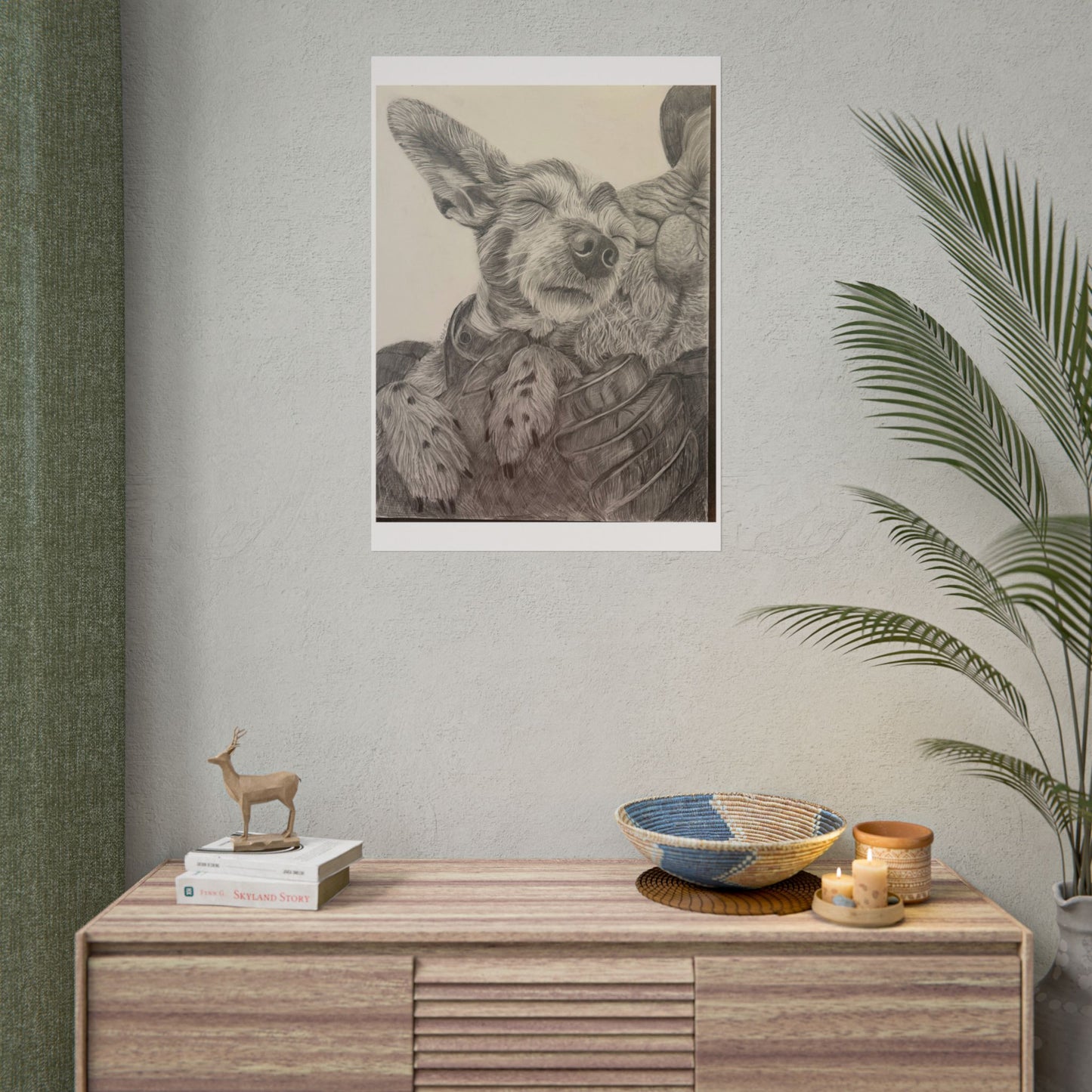 Rolled Poster — love needs no address Wall Art Print