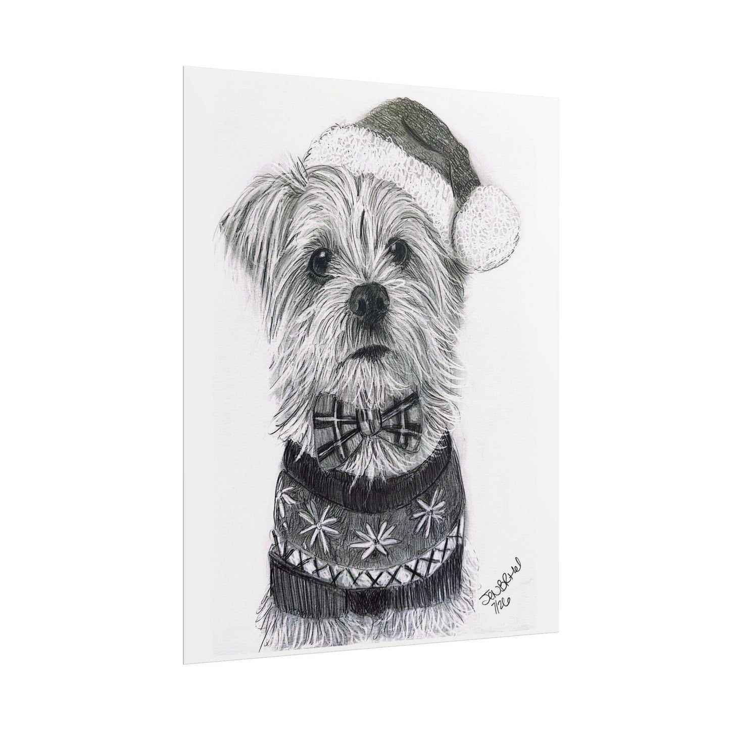 Bixby ready for Christmas poster