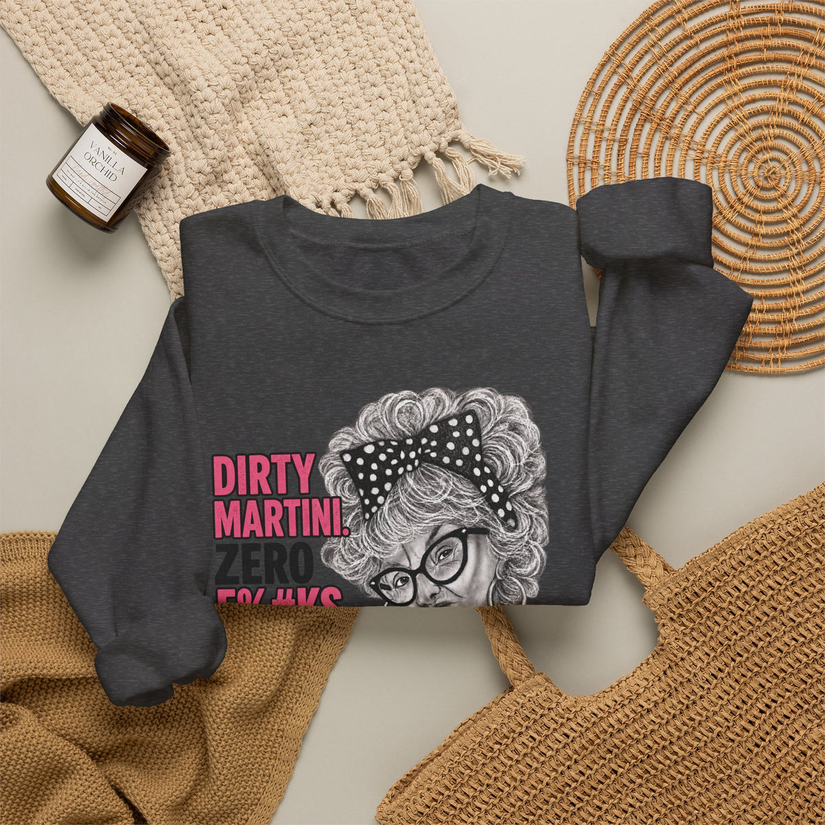 Dirty Martini Zero F*cks Given Perky Pearl and Latte