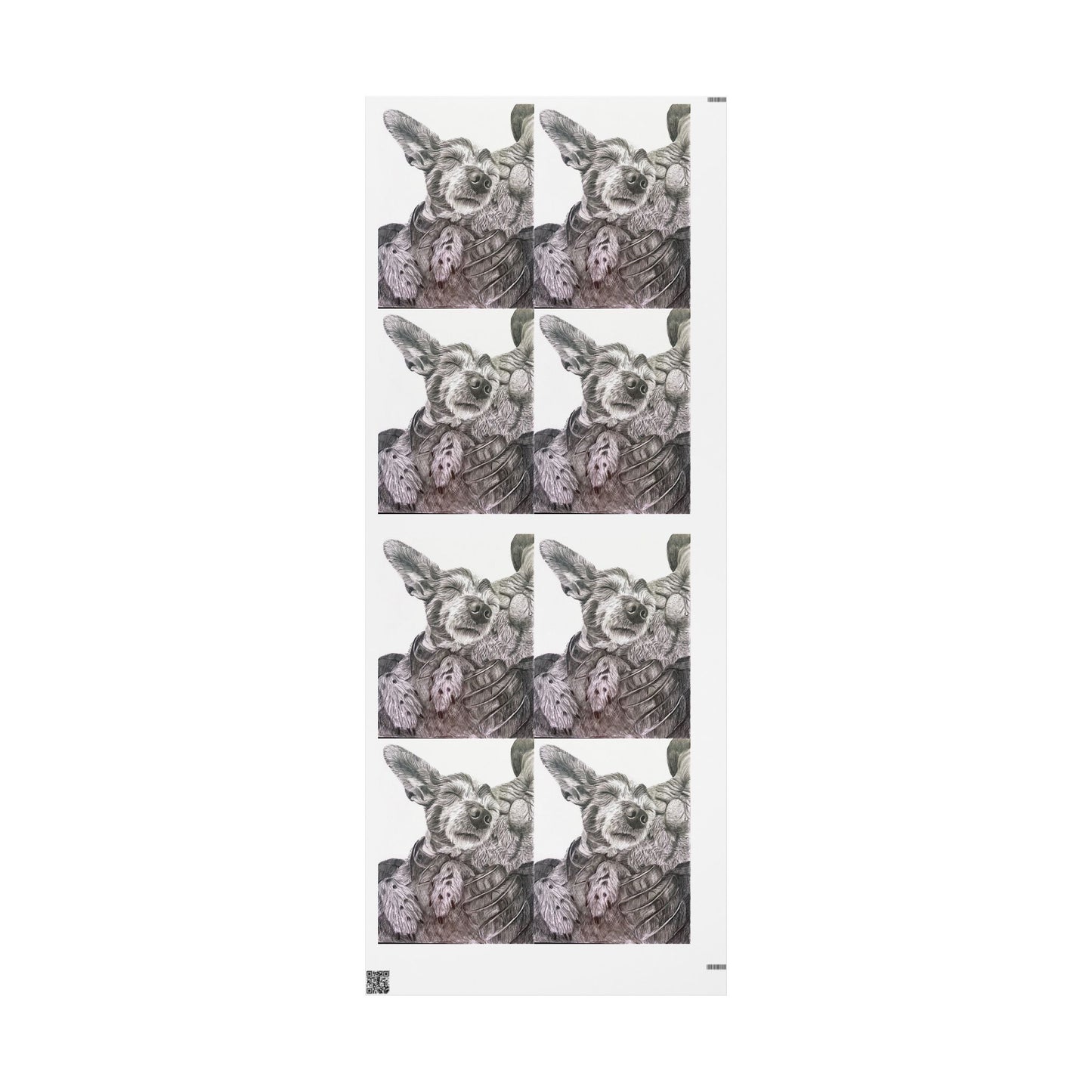 Love needs no address  Wrapping paper
