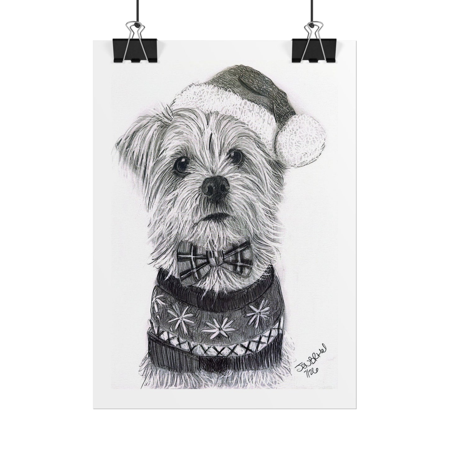 Bixby ready for Christmas poster
