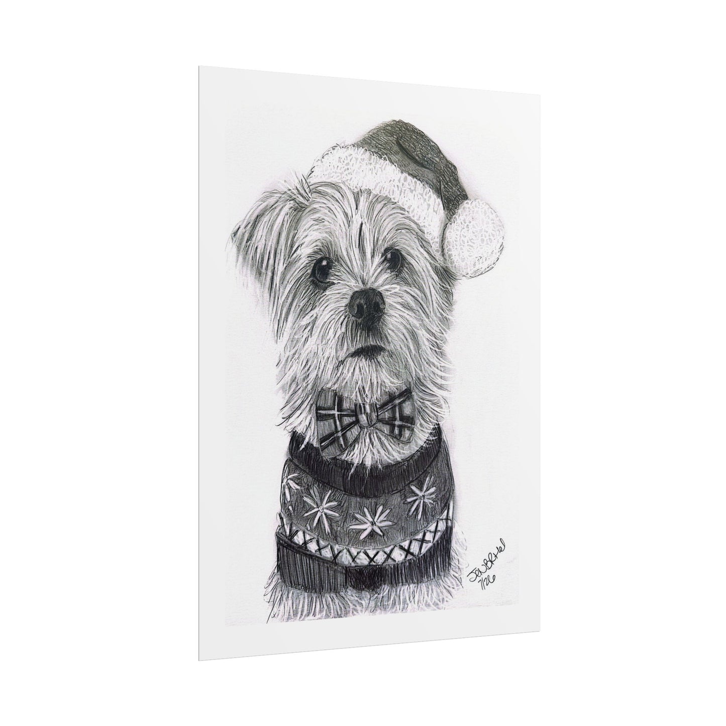 Bixby ready for Christmas poster