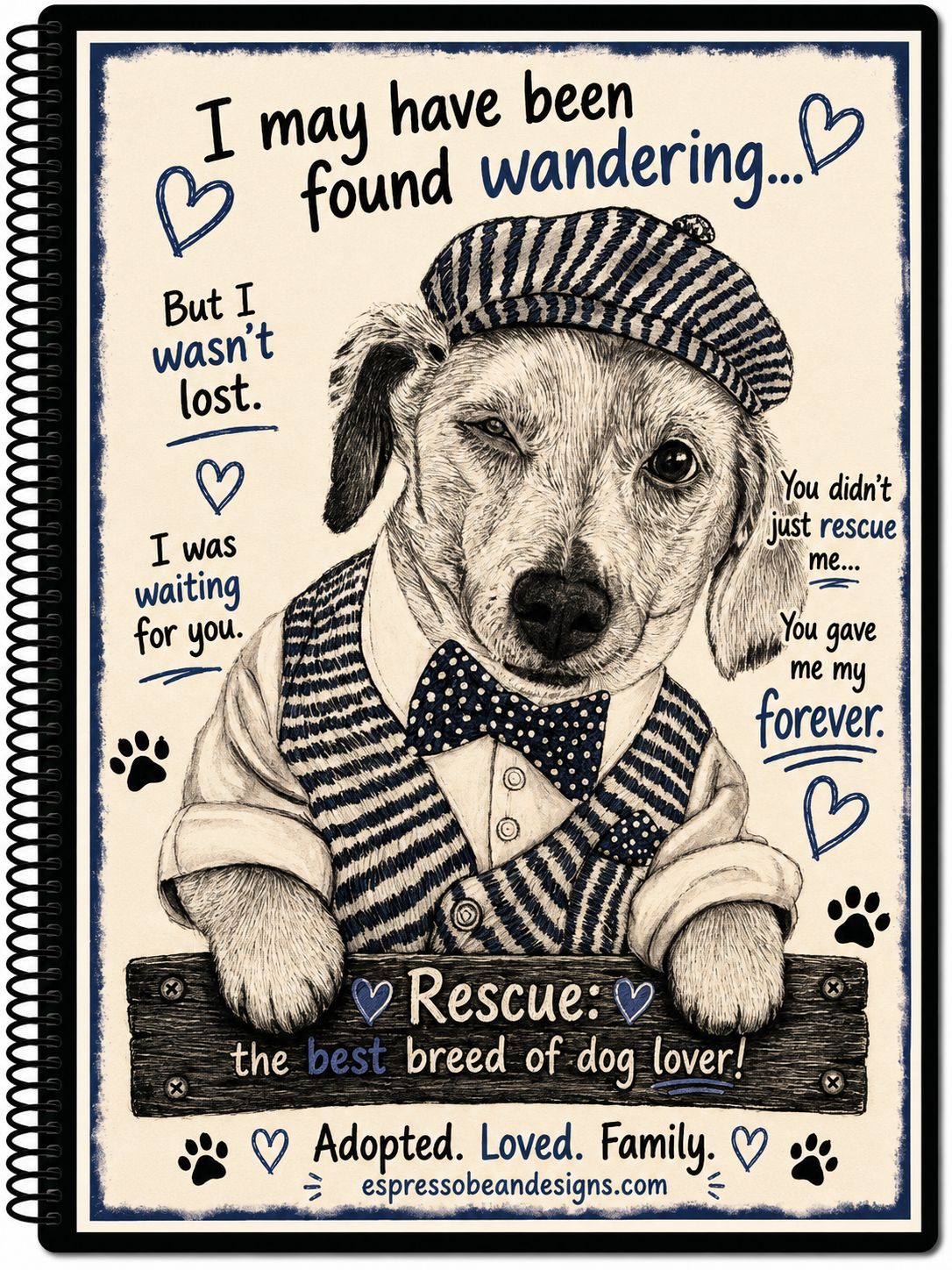 Nelson – 5” × 7” Spiral Notebook