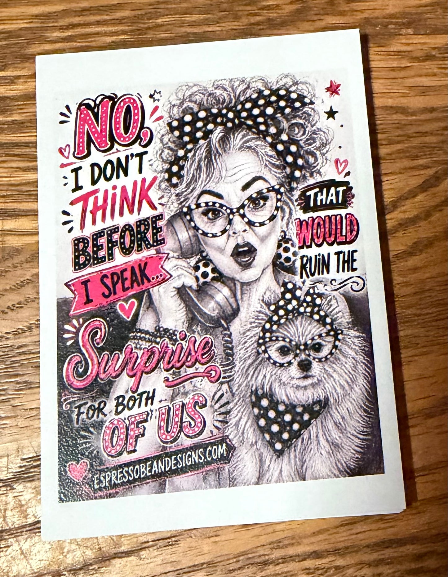 Surprise for Both of Us – Limited Edition Mini Print
