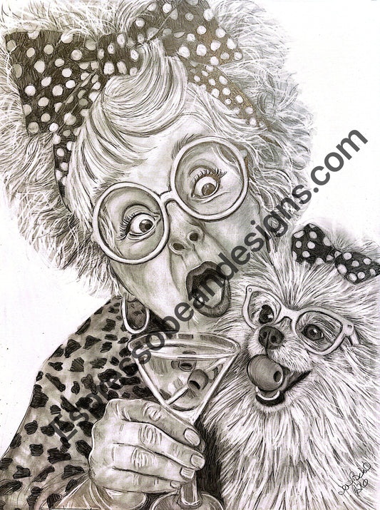 The stolen olive (Perky Pearl and Latte)