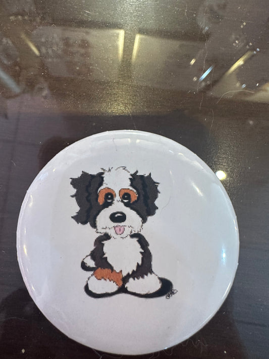 Doodle doggie button