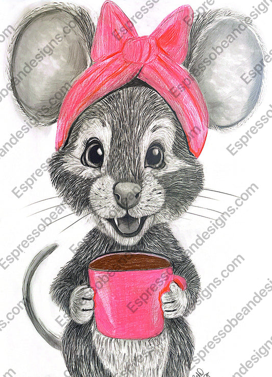 Mouse With Coffee