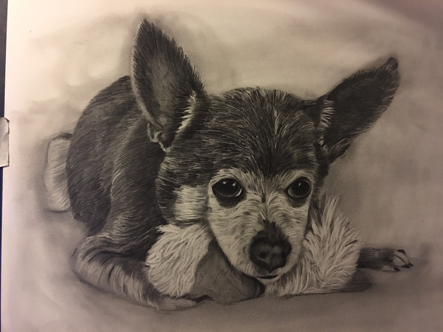 Custom pencil portrait 18 by 24 inch