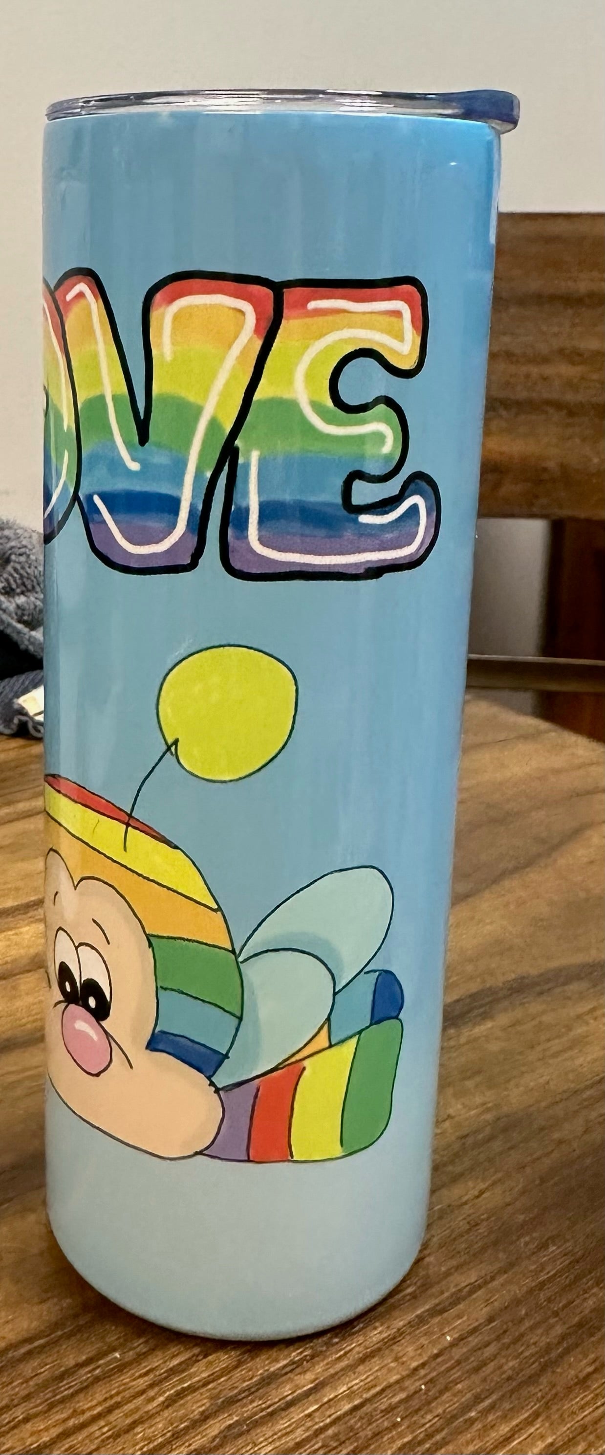 20 ounce love bug tumbler