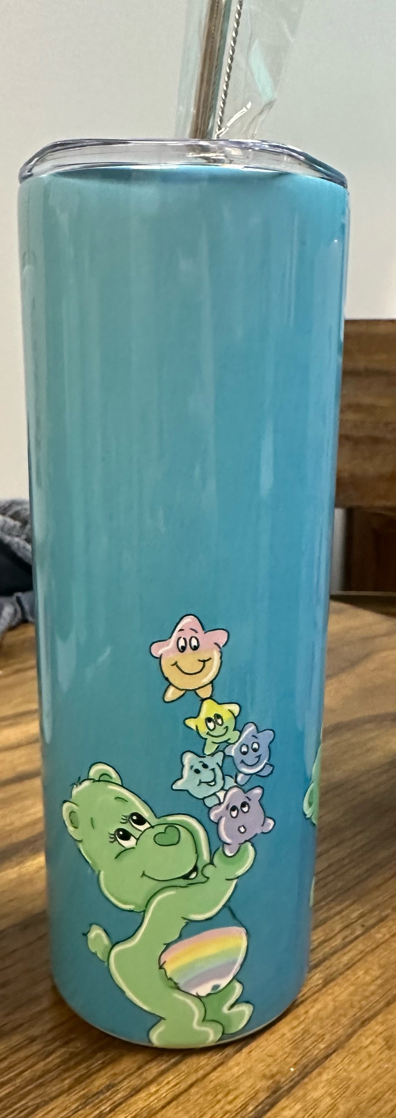 20 ounce care bear w stars tumbler,